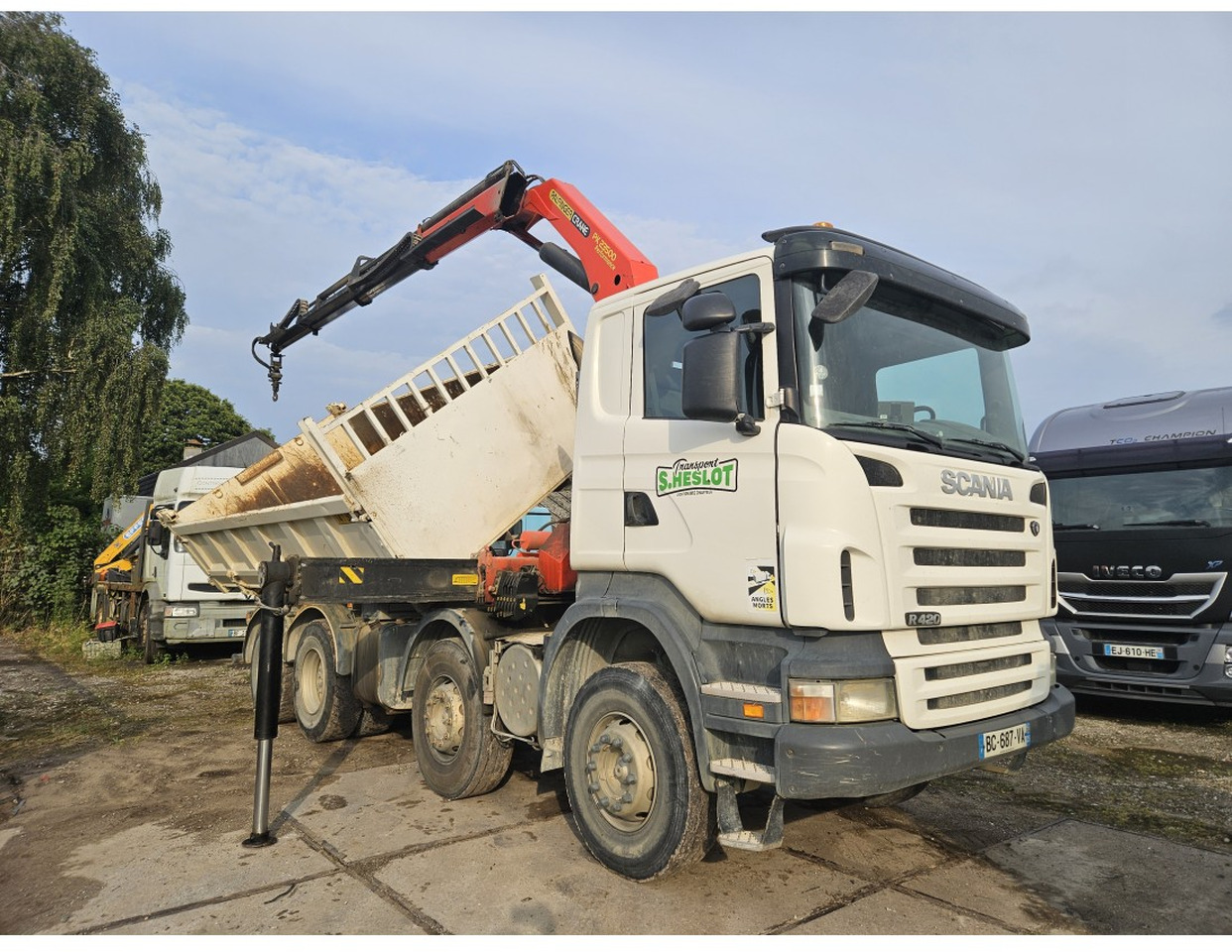 Scania R420 8x4 Tipper Crane Palfinger 23500 - Caminhão basculante, Caminhão grua: foto 5 Scania R420 8x4 Tipper Crane Palfinger 23500 - Caminhão basculante, Caminhão grua: foto 5