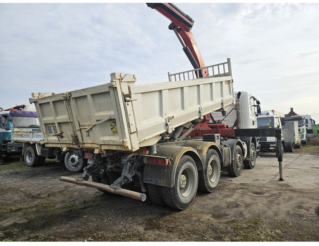 Scania R420 8x4 Tipper Crane Palfinger 23500 - Caminhão basculante, Caminhão grua: foto 2 Scania R420 8x4 Tipper Crane Palfinger 23500 - Caminhão basculante, Caminhão grua: foto 2