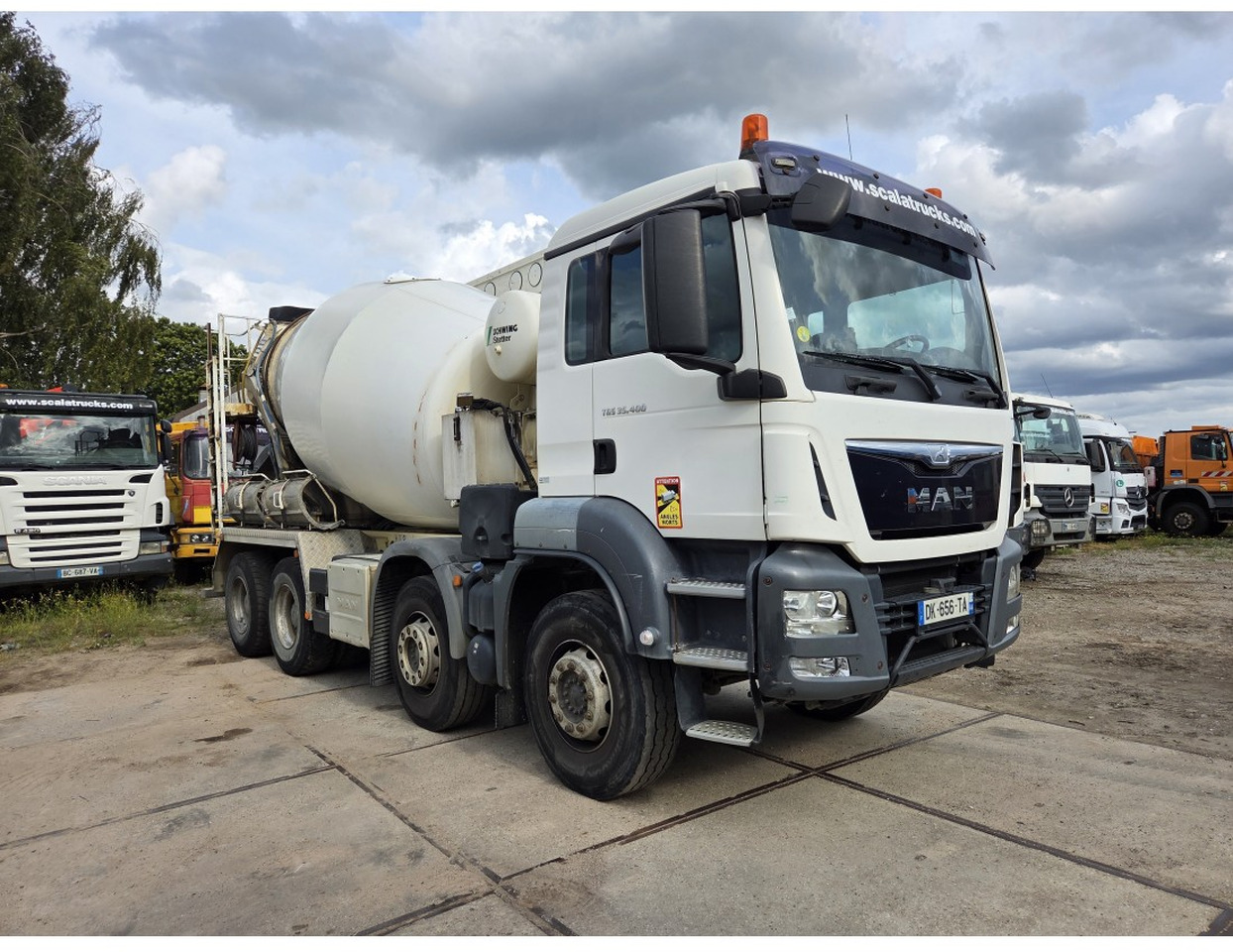 TGS 35.400 8X4 Concrete Mixer Stetter Euro 6 Steelsuspension - Caminhão betoneira: foto 5 TGS 35.400 8X4 Concrete Mixer Stetter Euro 6 Steelsuspension - Caminhão betoneira: foto 5