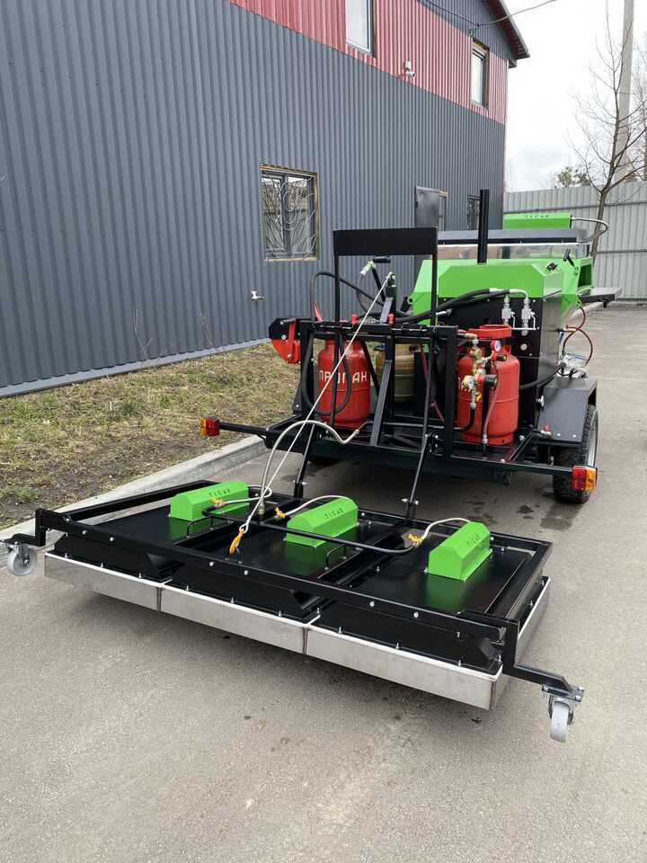 TICAB New Pothole Patching Machine, Asphalt Infrared Patching, Manufacturer, MIRA-3 - Máquina de asfalto: foto 4 TICAB New Pothole Patching Machine, Asphalt Infrared Patching, Manufacturer, MIRA-3 - Máquina de asfalto: foto 4