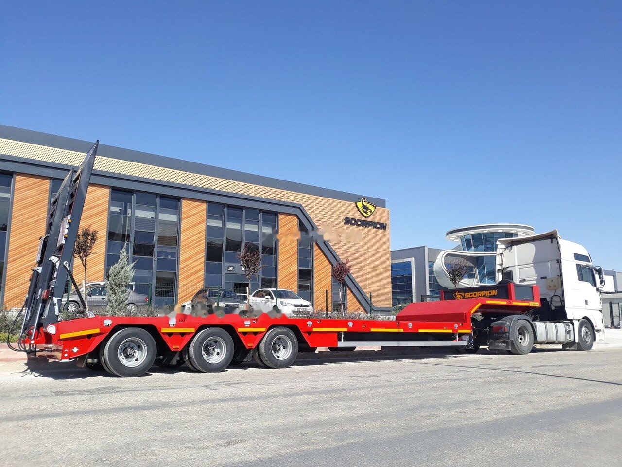 Scorpion Trailer 2024 NEW 3 AXLE (MANUFACTURER COMPANY) - Semireboque baixa: foto 2 Scorpion Trailer 2024 NEW 3 AXLE (MANUFACTURER COMPANY) - Semireboque baixa: foto 2