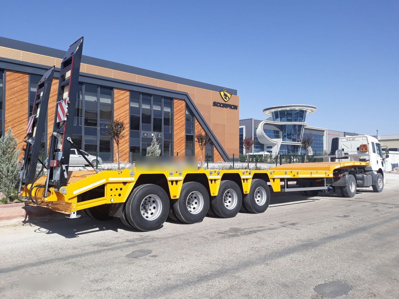 Locação de Scorpion Trailer NEW 4 AXLE  LOWBED SEMI TRAILER (MANUFACTURER COMPANY) Scorpion Trailer NEW 4 AXLE  LOWBED SEMI TRAILER (MANUFACTURER COMPANY): foto 11