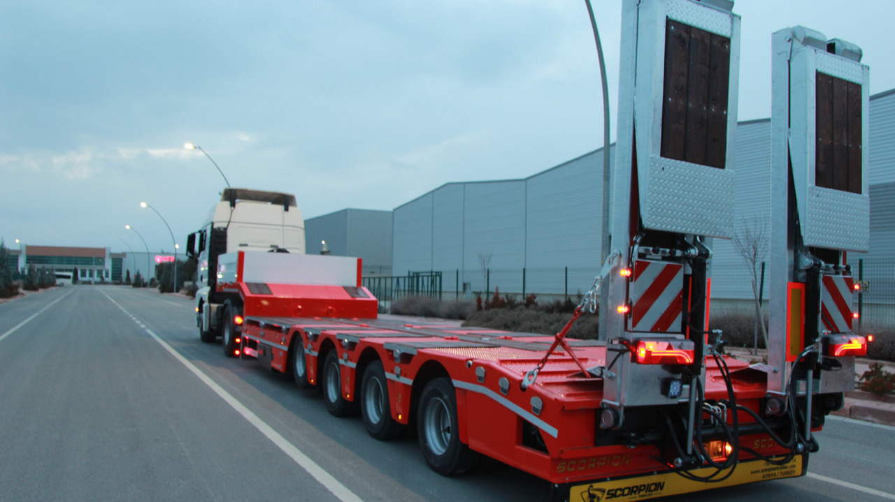 Scorpion Trailer NEW 4 AXLE LOWBED SEMI TRAILER (MANUFACTURER COMPANY) - Semireboque baixa: foto 4 Scorpion Trailer NEW 4 AXLE LOWBED SEMI TRAILER (MANUFACTURER COMPANY) - Semireboque baixa: foto 4