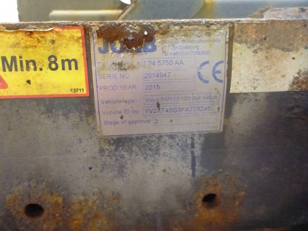Joab Tridemväxlare L24 5750AA - Sistema de elevação polibenne/ Multibenne: foto 2 Joab Tridemväxlare L24 5750AA - Sistema de elevação polibenne/ Multibenne: foto 2