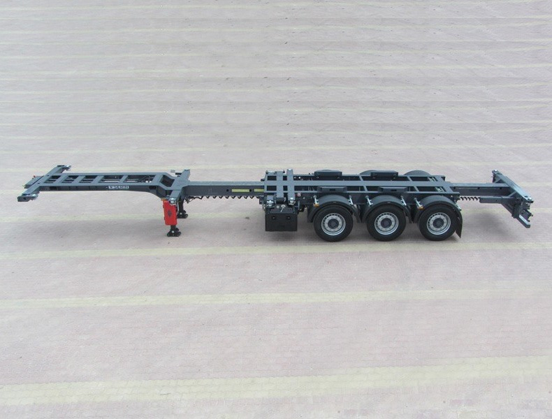 SERIN Telescopik Container Carrier Semi Trailer 1x20'/2x20'/1x30'/1x40'/1x45' - Semireboque transportador de contêineres/ Caixa móvel: foto 2 SERIN Telescopik Container Carrier Semi Trailer 1x20'/2x20'/1x30'/1x40'/1x45' - Semireboque transportador de contêineres/ Caixa móvel: foto 2