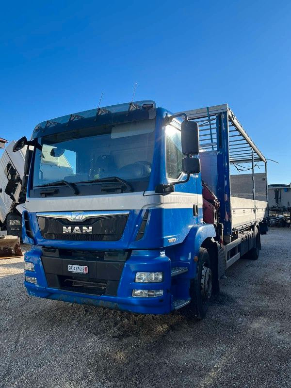MAN TGM 18.340 - FASSI KRAN / RAMPE - Caminhão, Caminhão grua: foto 1 MAN TGM 18.340 - FASSI KRAN / RAMPE - Caminhão, Caminhão grua: foto 1