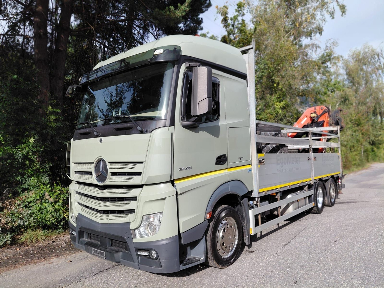 Mercedes-Benz Actros 2545 6x2, E6, Retarder, Effer 265/6S - Caminhão grua: foto 1 Mercedes-Benz Actros 2545 6x2, E6, Retarder, Effer 265/6S - Caminhão grua: foto 1