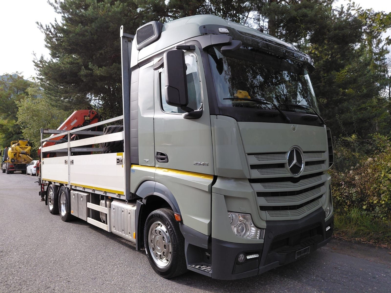 Mercedes-Benz Actros 2545 6x2, E6, Retarder, Effer 265/6S - Caminhão grua: foto 2 Mercedes-Benz Actros 2545 6x2, E6, Retarder, Effer 265/6S - Caminhão grua: foto 2