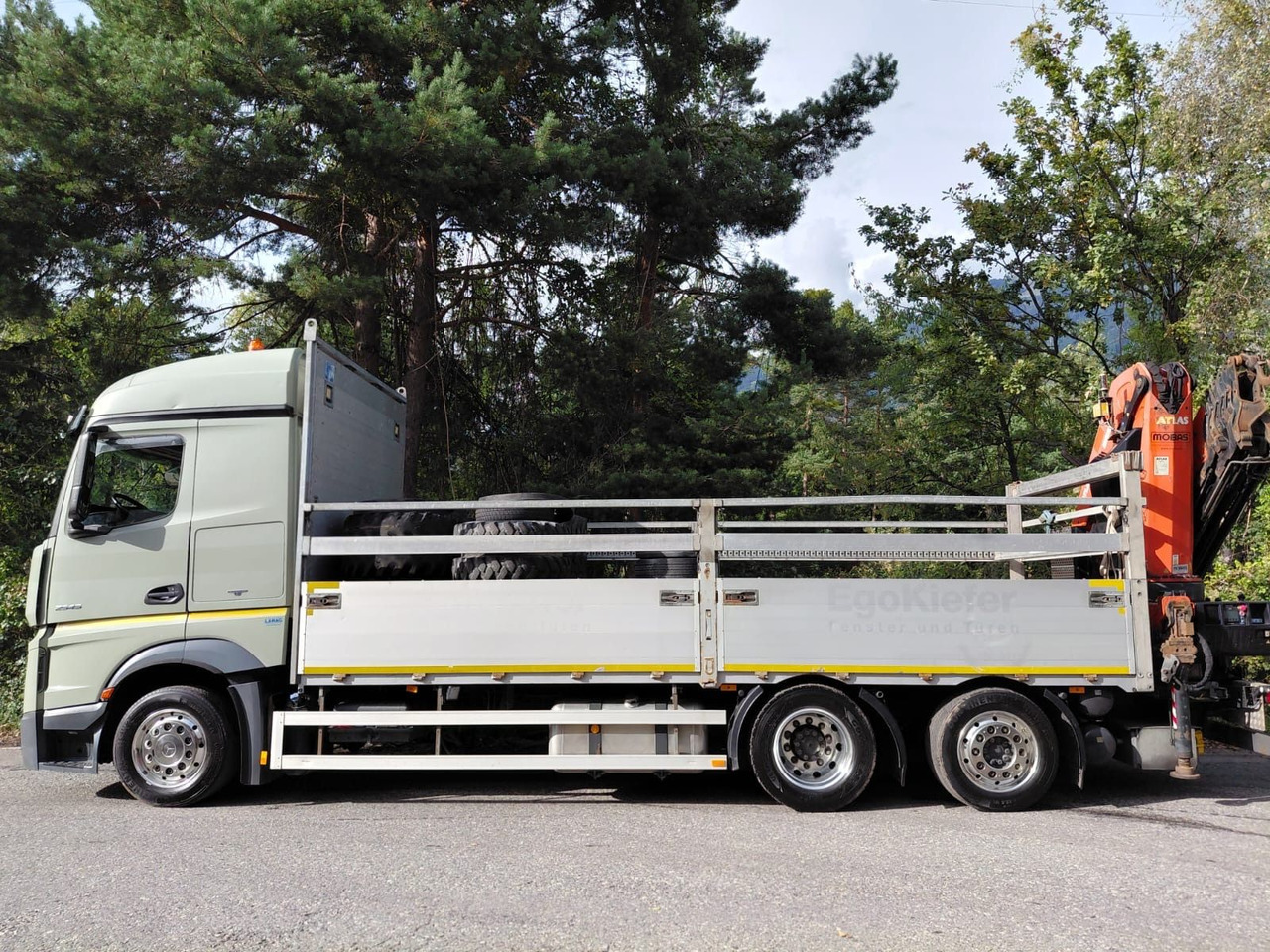 Mercedes-Benz Actros 2545 6x2, E6, Retarder, Effer 265/6S - Caminhão grua: foto 3 Mercedes-Benz Actros 2545 6x2, E6, Retarder, Effer 265/6S - Caminhão grua: foto 3
