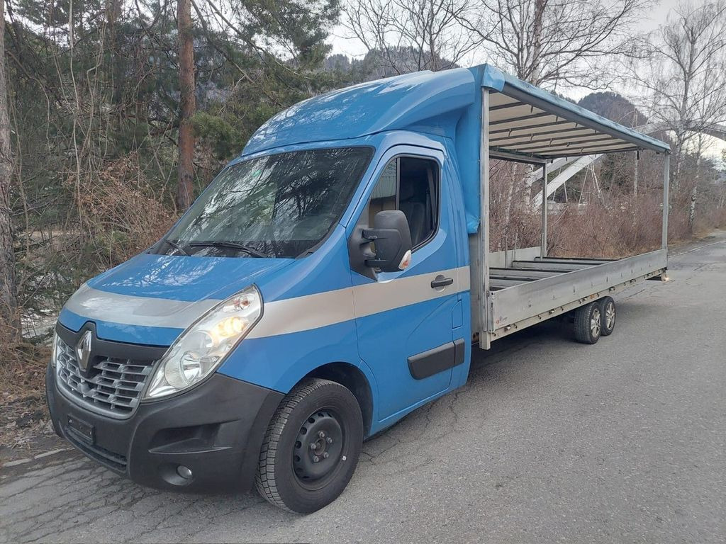 Renault Master T35 dCi170, 6.20m lang, 3X - Furgão de toldo: foto 3 Renault Master T35 dCi170, 6.20m lang, 3X - Furgão de toldo: foto 3