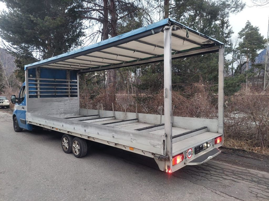 Renault Master T35 dCi170, 6.20m lang, 3X - Furgão de toldo: foto 4 Renault Master T35 dCi170, 6.20m lang, 3X - Furgão de toldo: foto 4