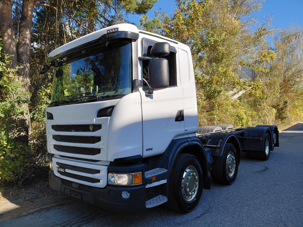 Scania G490 8x2, ADR, Retarder, Opticruise, Fahrgestell - Caminhão chassi: foto 2 Scania G490 8x2, ADR, Retarder, Opticruise, Fahrgestell - Caminhão chassi: foto 2