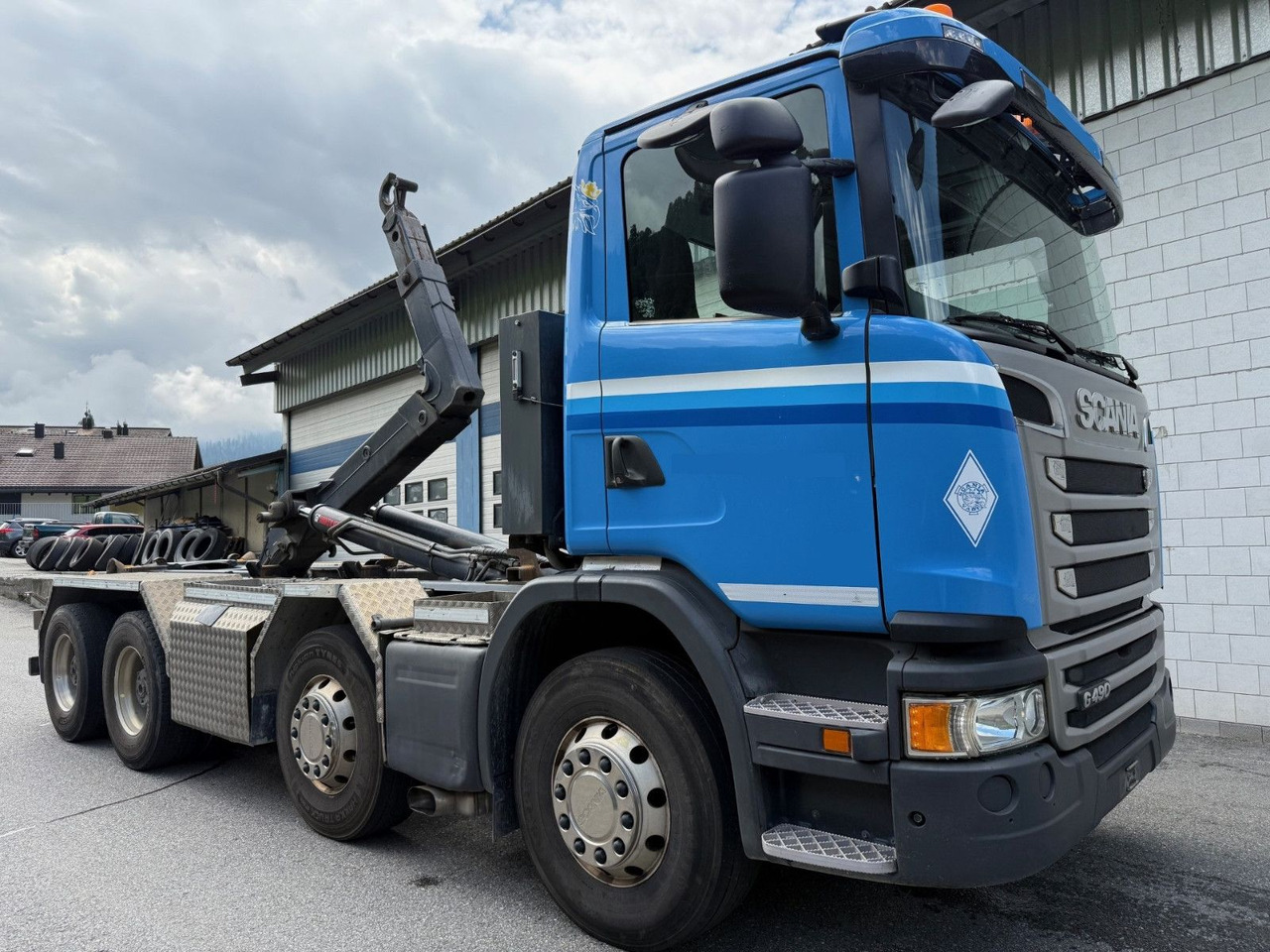 Scania G490 CB 8x4, E6, Retarder, Hiab Multilift 21ton - Caminhão polibenne: foto 2 Scania G490 CB 8x4, E6, Retarder, Hiab Multilift 21ton - Caminhão polibenne: foto 2
