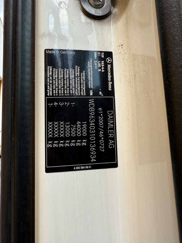 Tractor Mercedes-Benz Actros 1846 4x2, E6, Retarder, 2X: foto 9