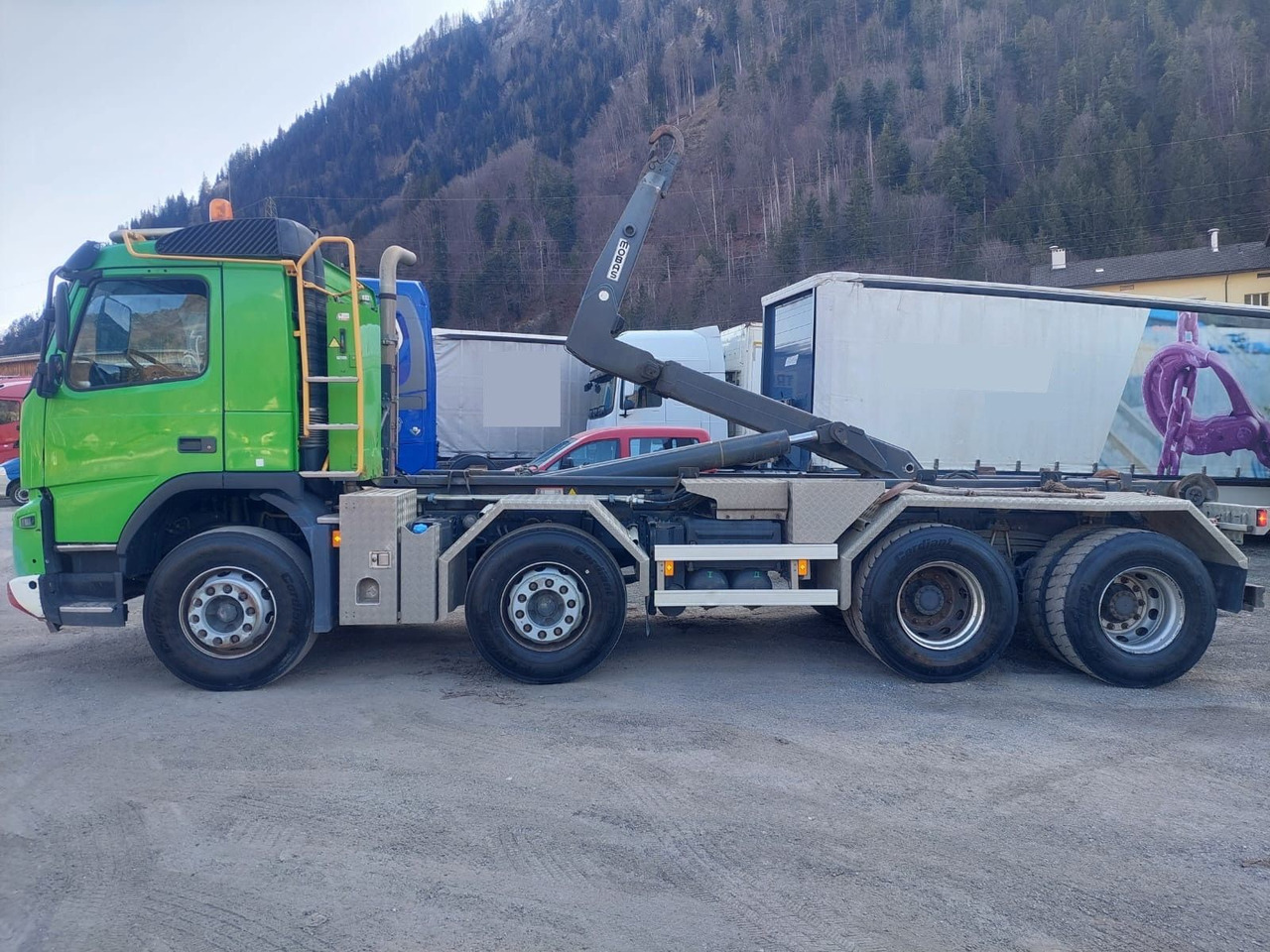 Volvo FMX-460 8x4R, E5, Mobas Abroll - Caminhão polibenne: foto 3 Volvo FMX-460 8x4R, E5, Mobas Abroll - Caminhão polibenne: foto 3