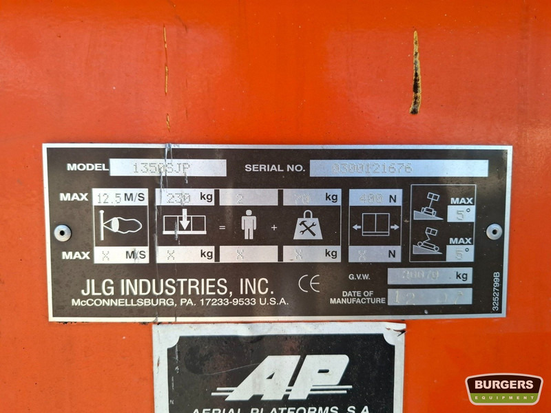 Plataforma telescópica JLG 1350SJP: foto 8