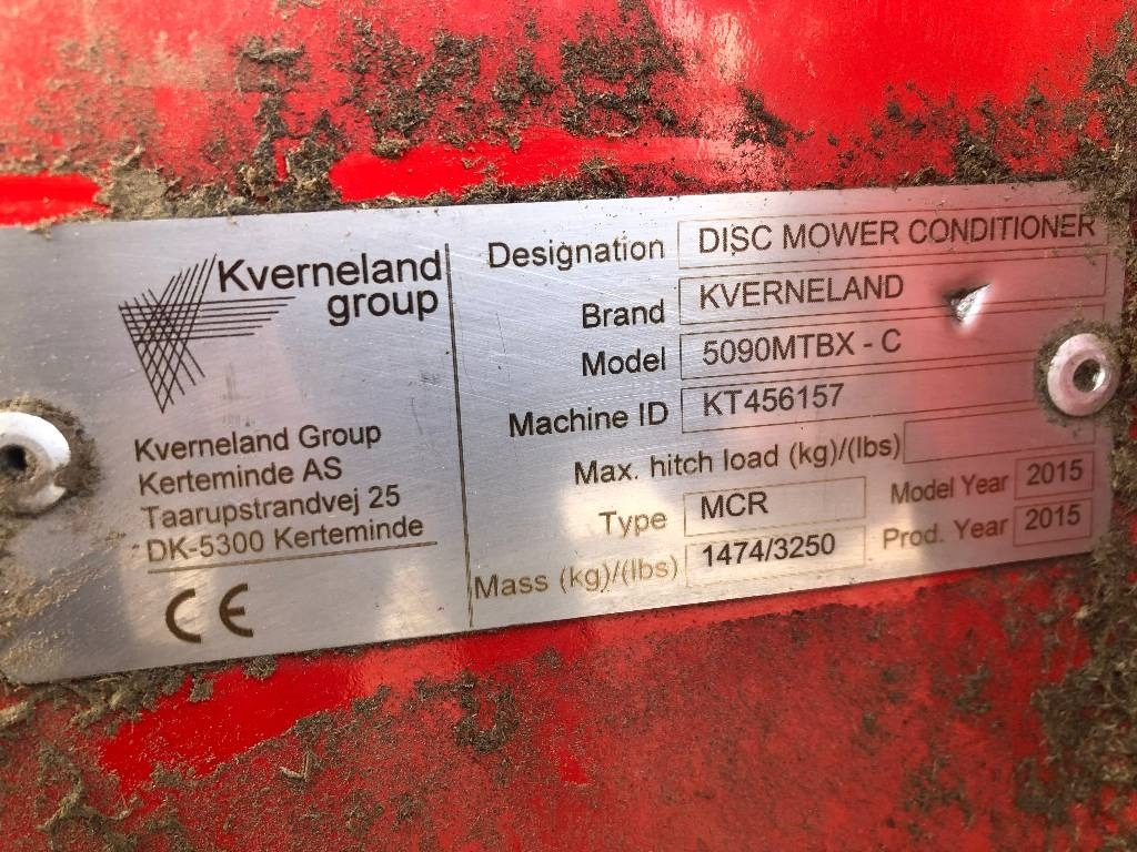 Gadanheira Kverneland Taarup 5090 MT Butterfly Dismantled: only spare parts: foto 6