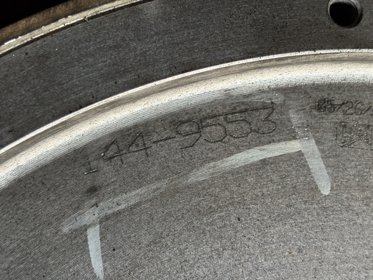 CAT Caterpillar C9 144-9553 Koło Zamachowe 1449553 - Volante do motor de Máquina agrícola: foto 3 CAT Caterpillar C9 144-9553 Koło Zamachowe 1449553 - Volante do motor de Máquina agrícola: foto 3