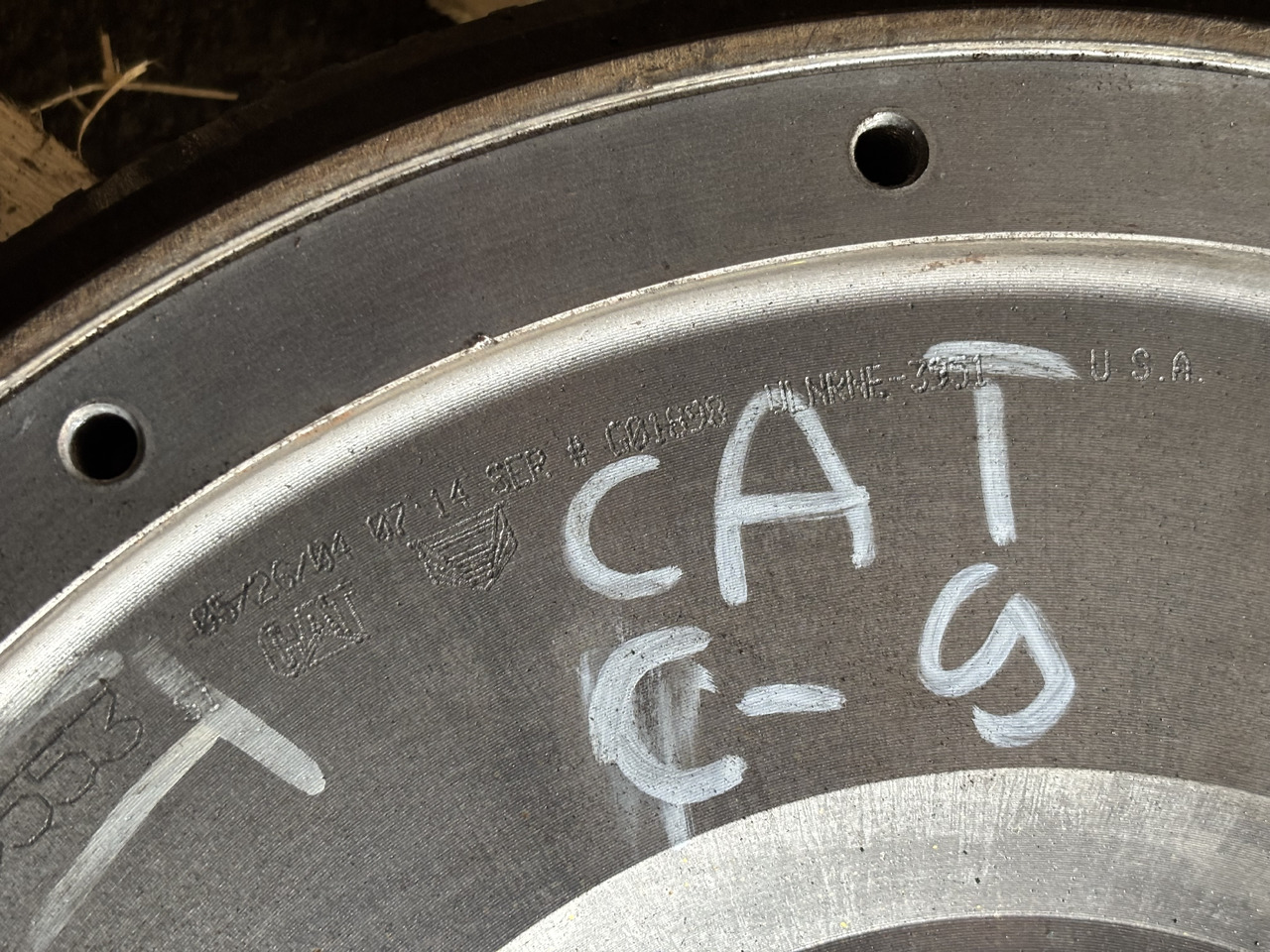 CAT Caterpillar C9 144-9553 Koło Zamachowe 1449553 - Volante do motor de Máquina agrícola: foto 4 CAT Caterpillar C9 144-9553 Koło Zamachowe 1449553 - Volante do motor de Máquina agrícola: foto 4