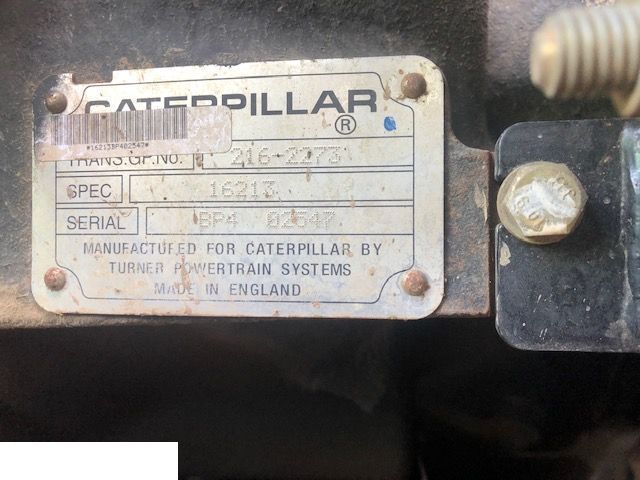 Cat TH 337 Transmission - Skrzynia Biegów - Transmissão de Empilhador telescópico: foto 1 Cat TH 337 Transmission - Skrzynia Biegów - Transmissão de Empilhador telescópico: foto 1