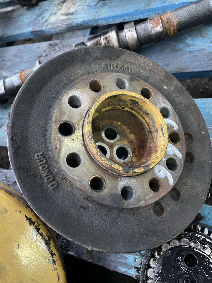 Caterpillar Cat Perkins 1106D C6.6 - koło pasowe 3114V081 - Transmissão de Máquina de construção: foto 1 Caterpillar Cat Perkins 1106D C6.6 - koło pasowe 3114V081 - Transmissão de Máquina de construção: foto 1