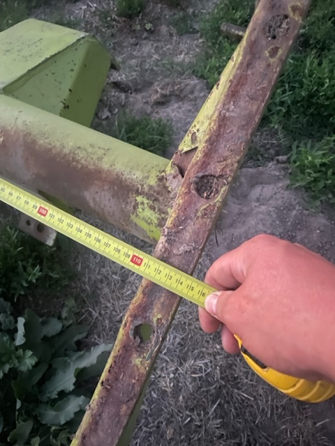 Claas dominator 76 Rama belka osi tylnej - Estrutura/ Châssis de Ceifeira debulhadora: foto 1 Claas dominator 76 Rama belka osi tylnej - Estrutura/ Châssis de Ceifeira debulhadora: foto 1