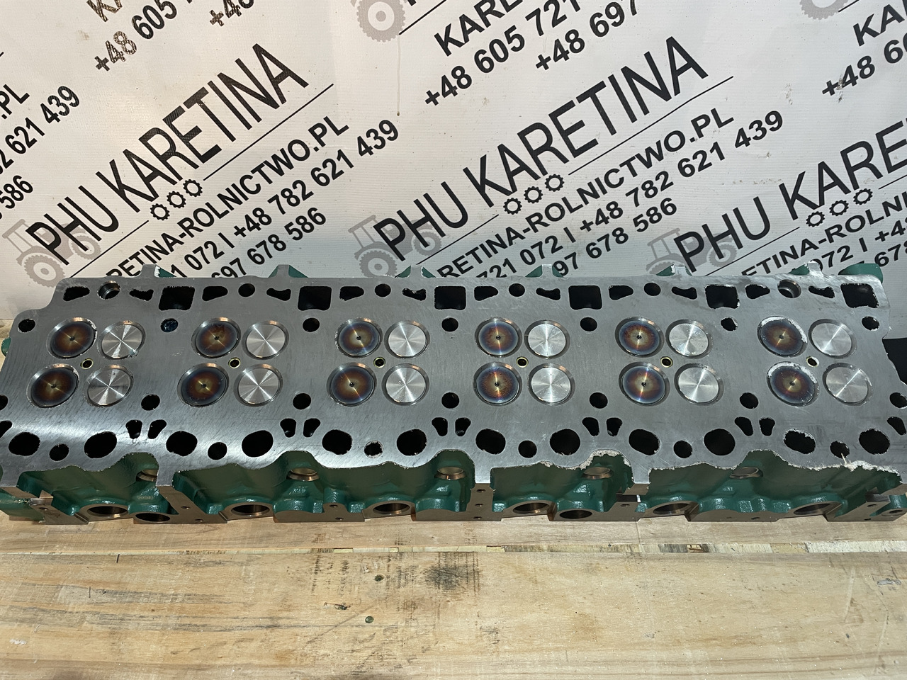 Cabeça do motor de Máquina agrícola Fendt 933 Vario   - głowica cylindrów kompletna NOWA F934201210800: foto 8