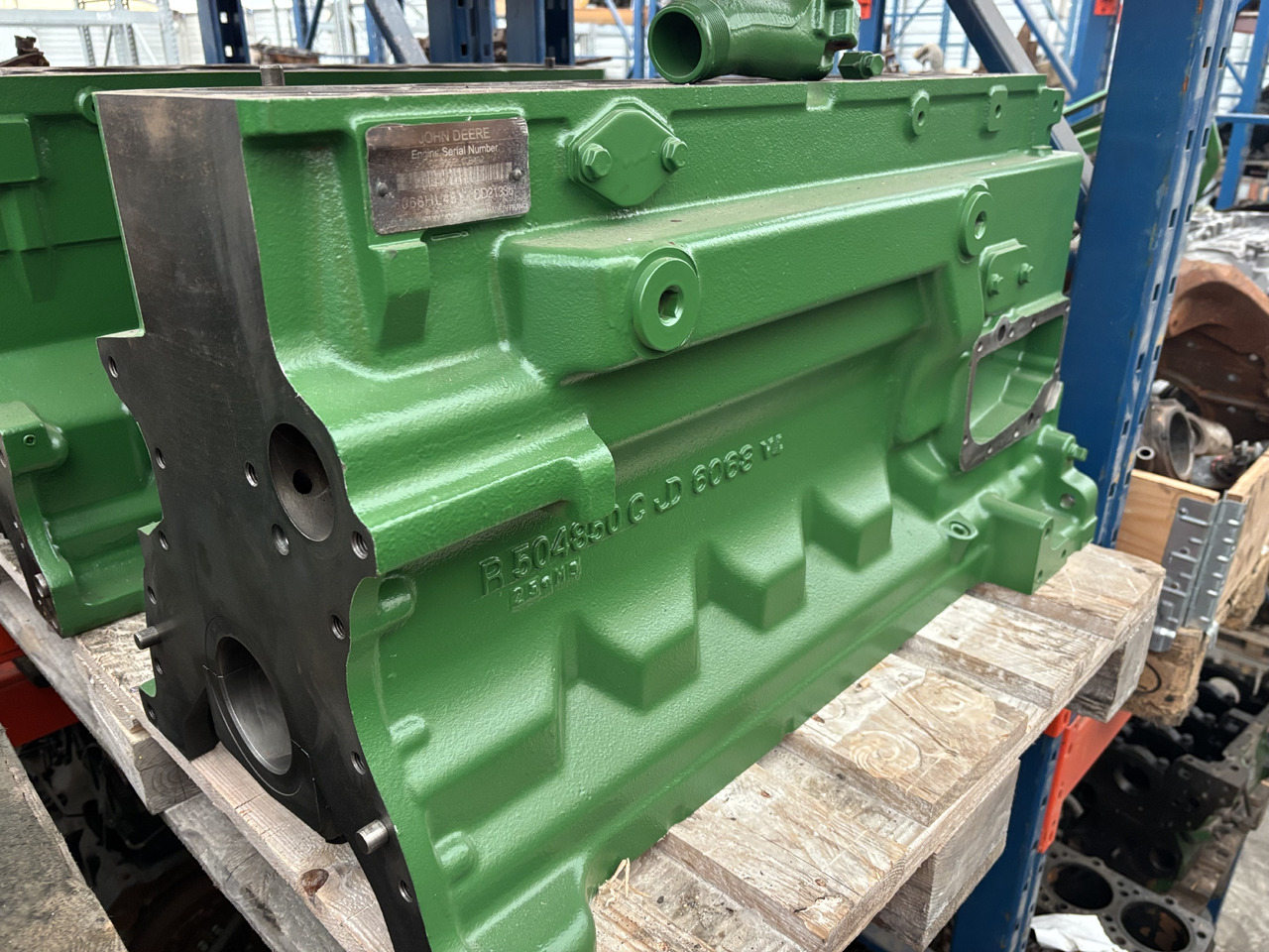 John Deere 6068 6068HL481 Blok Silnika R504850 - Bloco do motor de Máquina agrícola: foto 1 John Deere 6068 6068HL481 Blok Silnika R504850 - Bloco do motor de Máquina agrícola: foto 1