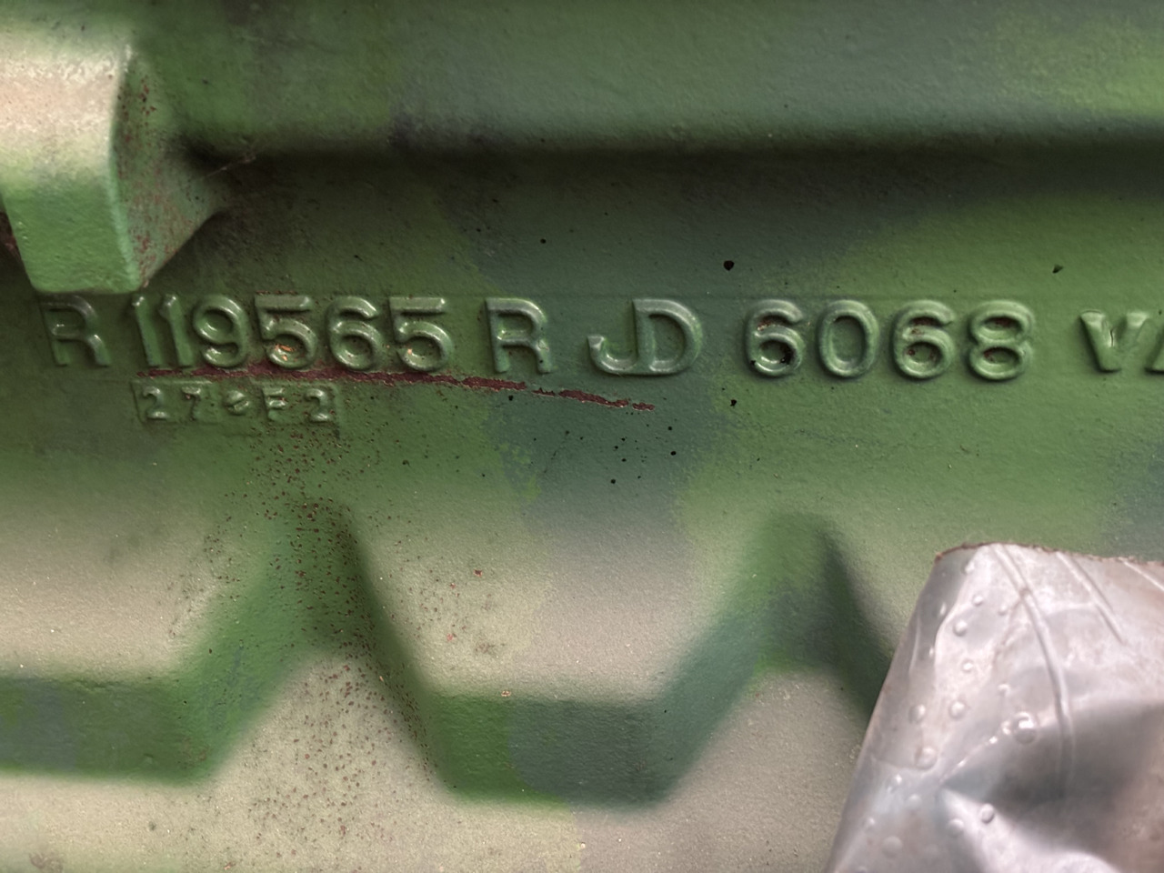 John Deere 6068 6068TF250 R119565 Blok Silnika - Bloco do motor de Máquina agrícola: foto 1 John Deere 6068 6068TF250 R119565 Blok Silnika - Bloco do motor de Máquina agrícola: foto 1