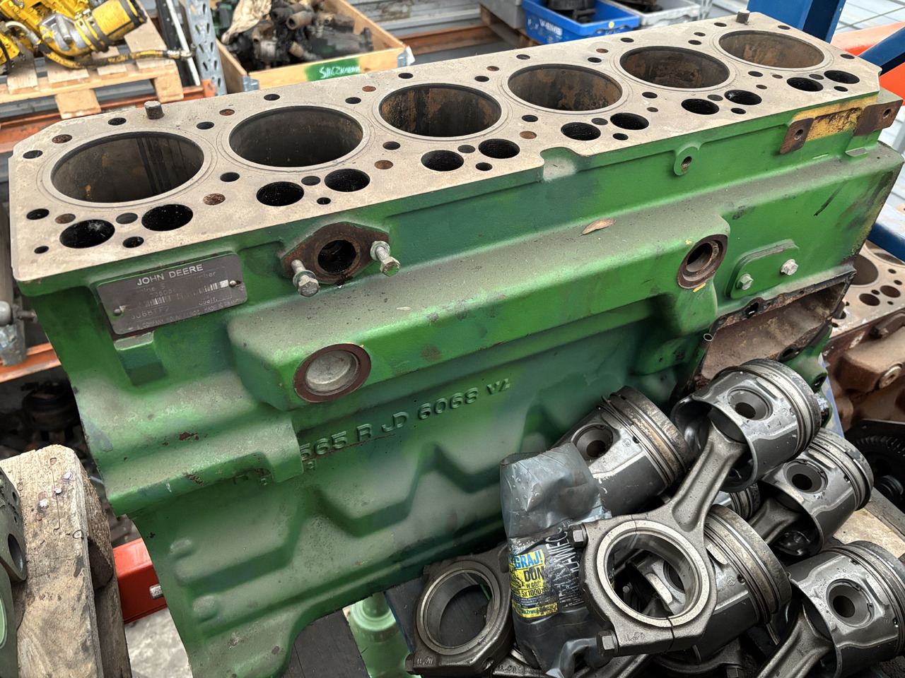 John Deere 6068 6068TF250 R119565 Blok Silnika - Bloco do motor de Máquina agrícola: foto 5 John Deere 6068 6068TF250 R119565 Blok Silnika - Bloco do motor de Máquina agrícola: foto 5
