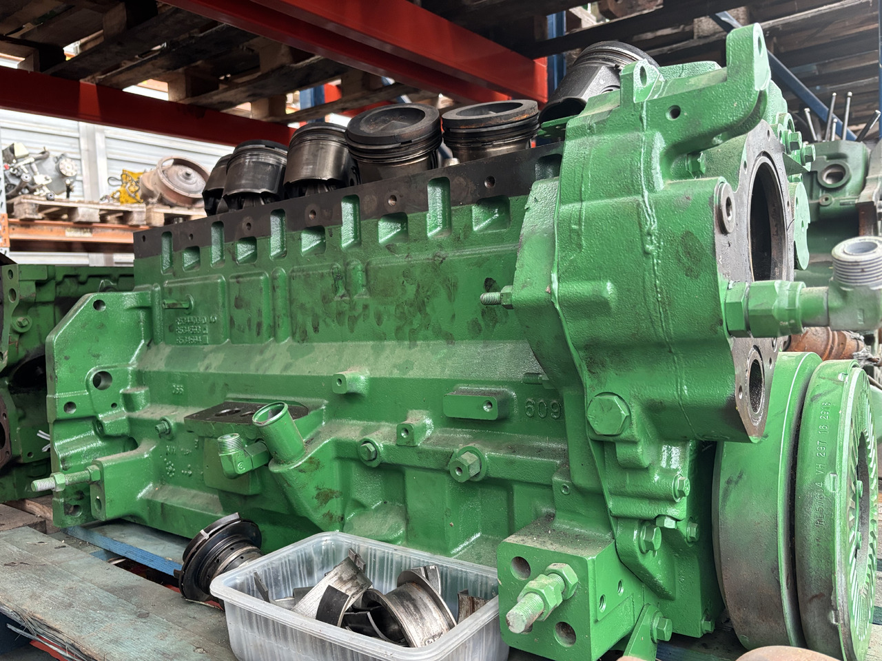 John Deere 6090 Silnik CZĘŚCI - Motor e peças de Máquina agrícola: foto 1 John Deere 6090 Silnik CZĘŚCI - Motor e peças de Máquina agrícola: foto 1