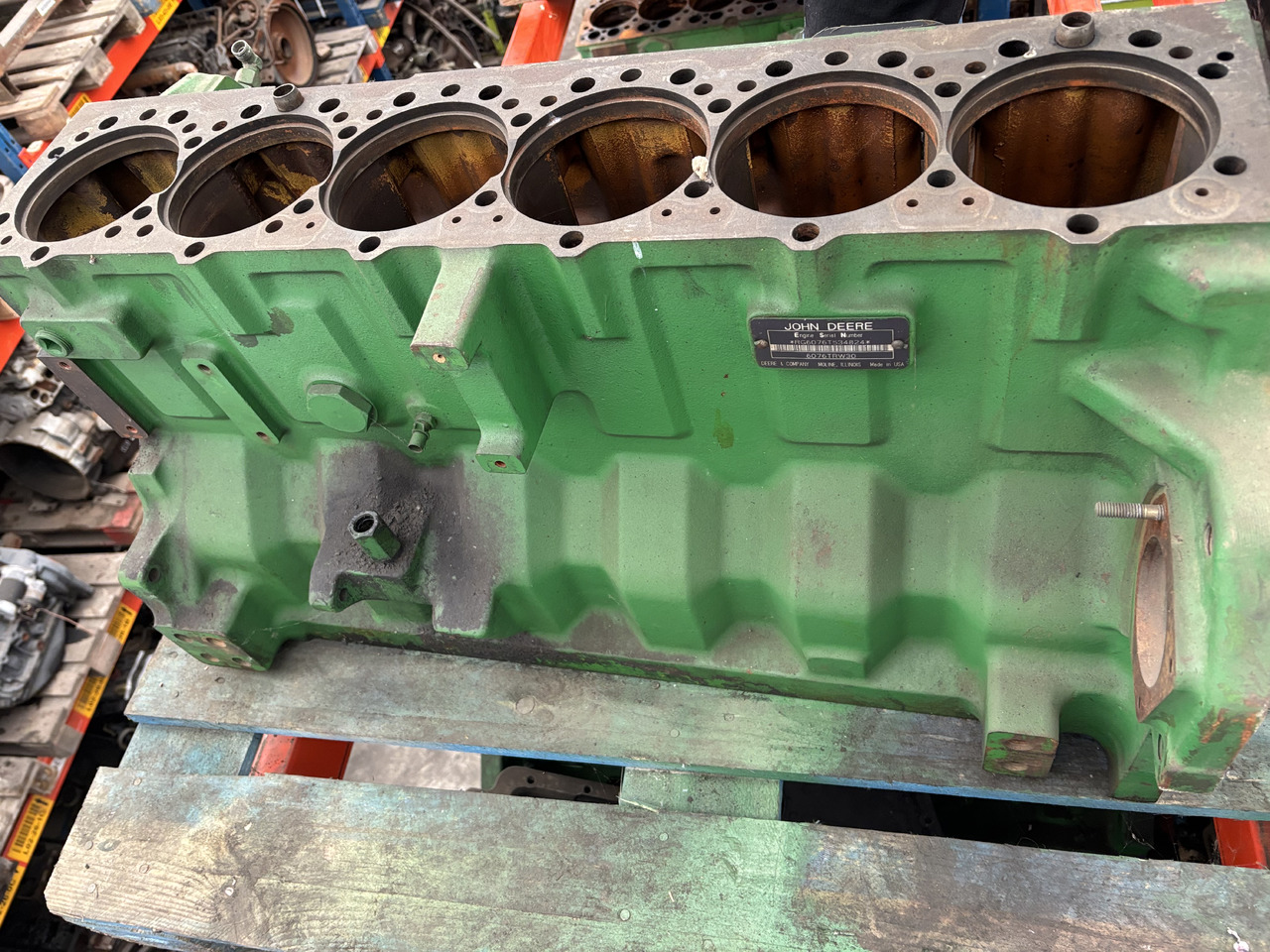 John Deere 7800 Blok Silnika 6076TRW30 6076 TRW 30 R122736 R122737 R122738 - Bloco do motor de Máquina agrícola: foto 1 John Deere 7800 Blok Silnika 6076TRW30 6076 TRW 30 R122736 R122737 R122738 - Bloco do motor de Máquina agrícola: foto 1