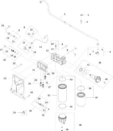 John Deere 9470RX - Zawór RE540282 (Silnik) - Válvula de Máquina agrícola: foto 1 John Deere 9470RX - Zawór RE540282 (Silnik) - Válvula de Máquina agrícola: foto 1