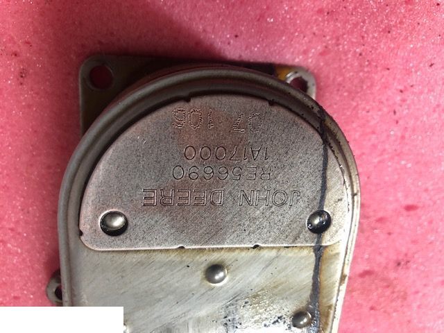 John Deere - Chłodnicza Oleju Silnika - Radiador de óleo de Máquina agrícola: foto 2 John Deere - Chłodnicza Oleju Silnika - Radiador de óleo de Máquina agrícola: foto 2