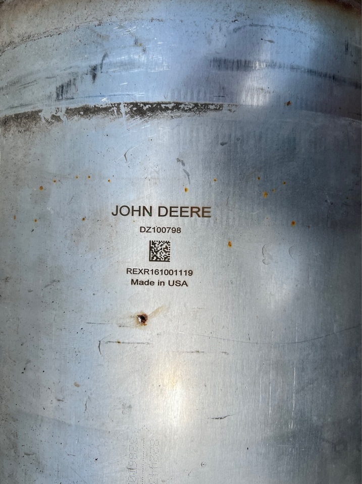 John Deere Katalizator DZ100798 - Conversor catalítico de Máquina agrícola: foto 2 John Deere Katalizator DZ100798 - Conversor catalítico de Máquina agrícola: foto 2