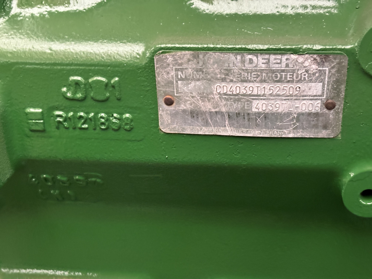 John Deere R121868 4039TL-006 4039TL 006 Blok Silnika R116569 R111949 Cylinder - Bloco do motor de Máquina agrícola: foto 3 John Deere R121868 4039TL-006 4039TL 006 Blok Silnika R116569 R111949 Cylinder - Bloco do motor de Máquina agrícola: foto 3