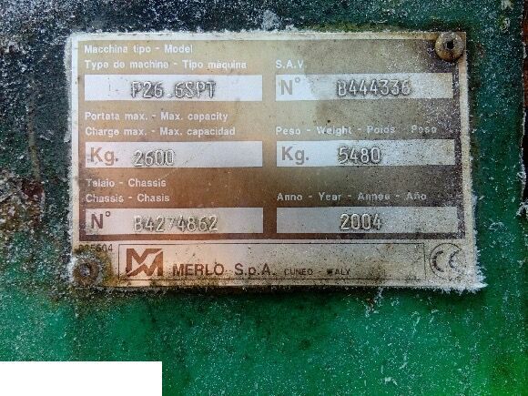 ŁADOWARKA TELESKOPOWA Merlo p26.6 spt - CZĘŚCI - Silnik - Motor de Máquina agrícola: foto 5 ŁADOWARKA TELESKOPOWA Merlo p26.6 spt - CZĘŚCI - Silnik - Motor de Máquina agrícola: foto 5