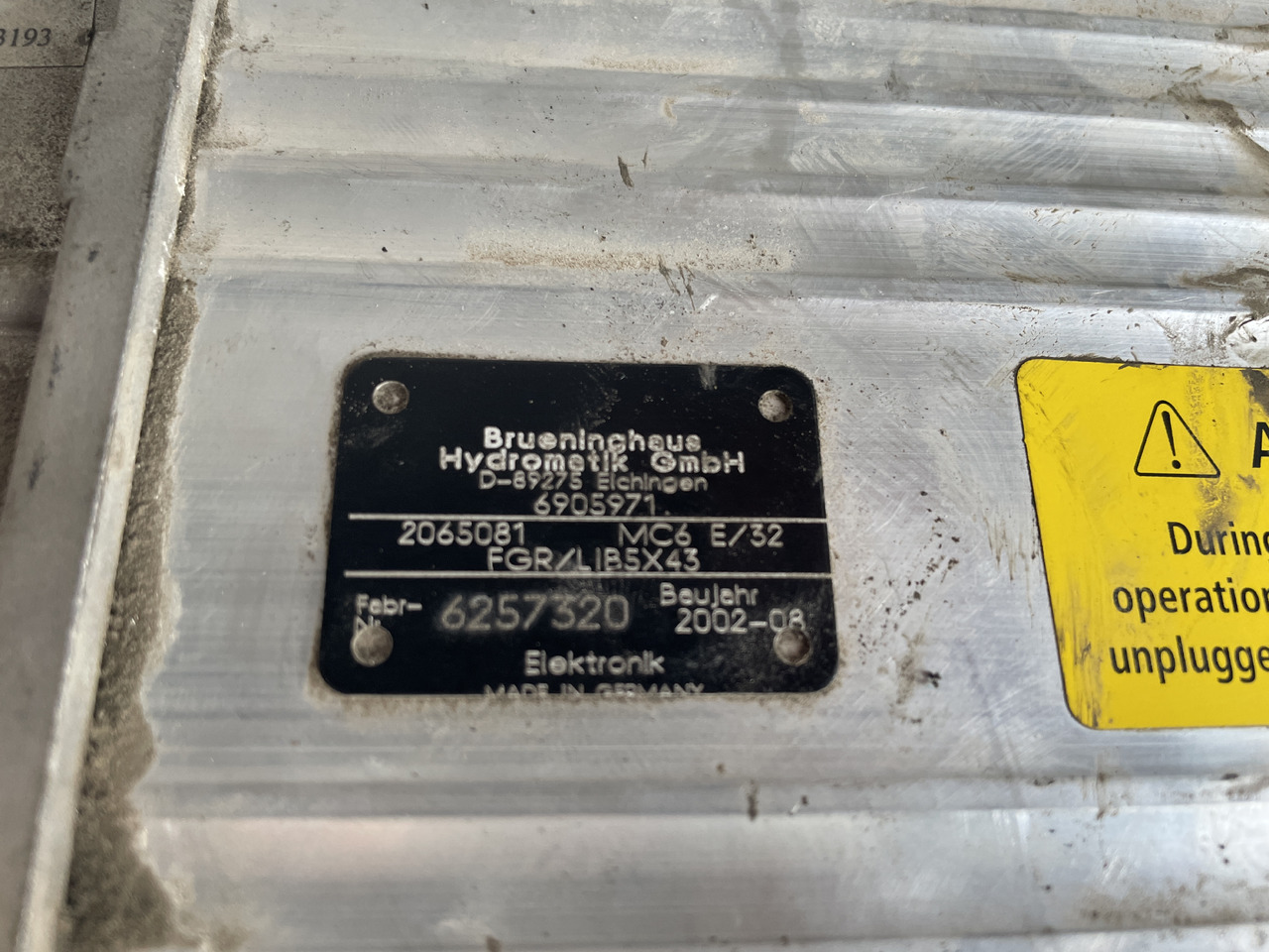 Liebherr 544 L544 - sterownik Hydromatik MC6 E/32 2045006 L93193 - Centralina electrónica de Máquina de construção: foto 4 Liebherr 544 L544 - sterownik Hydromatik MC6 E/32 2045006 L93193 - Centralina electrónica de Máquina de construção: foto 4