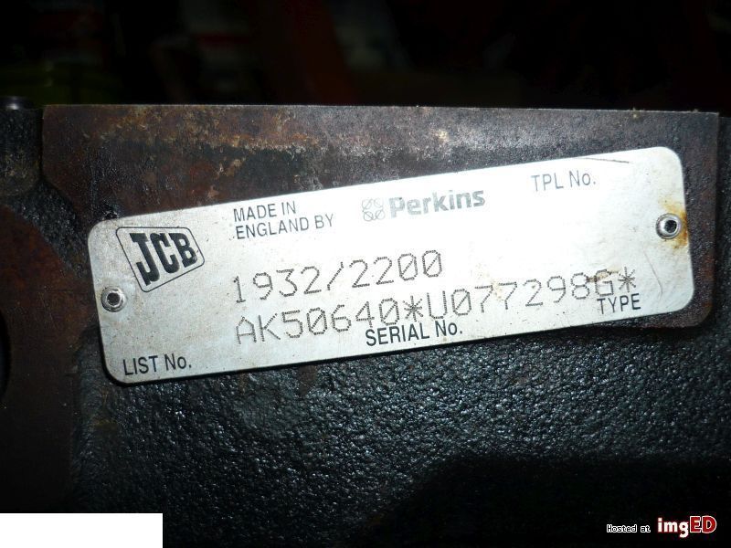 MANITOU - Silnik Perkins - AK50640 - BLOK ZZ50297 - Bloco do motor de Equipamento de movimentação: foto 1 MANITOU - Silnik Perkins - AK50640 - BLOK ZZ50297 - Bloco do motor de Equipamento de movimentação: foto 1