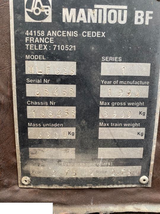 Manitou MLT 626 - Perkins 1004.4T - Motor de Empilhador telescópico: foto 1 Manitou MLT 626 - Perkins 1004.4T - Motor de Empilhador telescópico: foto 1