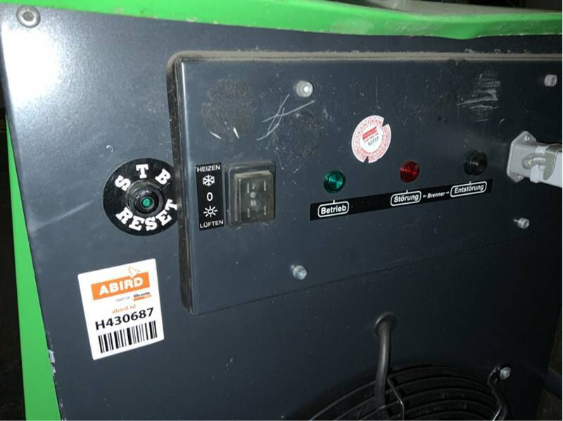 Aquecedor industrial Nagrzewnica olejowa Remko CLK 70 - z odprowadzaniem spalin [CZĘŚCI LUB CAŁOŚĆ]: foto 8