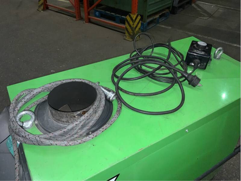 Aquecedor industrial Nagrzewnica olejowa Remko CLK 70 - z odprowadzaniem spalin [CZĘŚCI LUB CAŁOŚĆ]: foto 9