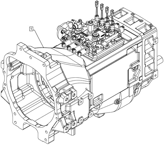 New Holland T6010 Regen przekladnia transmission 18x6 (sps) 40 kph 84567170R - Transmissão de Trator: foto 1 New Holland T6010 Regen przekladnia transmission 18x6 (sps) 40 kph 84567170R - Transmissão de Trator: foto 1