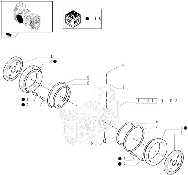 New Holland T6010 T6070 Tarcza hamulcowa 60mm id x 327.00mm od x 9.6mm thk 14t 84329059 - Disco de freio de Máquina agrícola: foto 1 New Holland T6010 T6070 Tarcza hamulcowa 60mm id x 327.00mm od x 9.6mm thk 14t 84329059 - Disco de freio de Máquina agrícola: foto 1