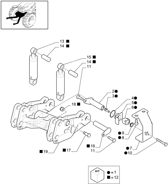 New Holland T6010 T6090 T6070 Czujnik 87643927 - Sensor de Máquina agrícola: foto 1 New Holland T6010 T6090 T6070 Czujnik 87643927 - Sensor de Máquina agrícola: foto 1