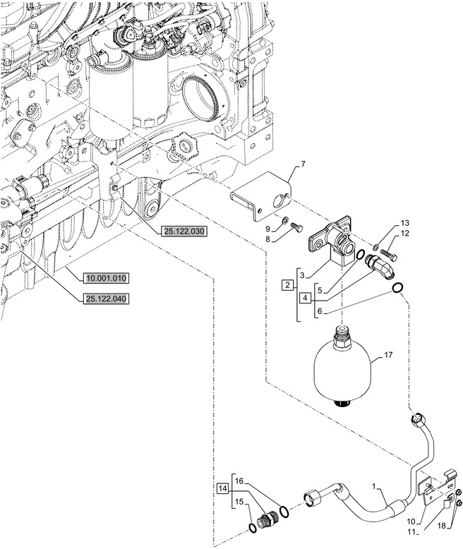 New Holland T6070 Hydroakumulator 51608829 - Hidráulica de Máquina agrícola: foto 1 New Holland T6070 Hydroakumulator 51608829 - Hidráulica de Máquina agrícola: foto 1