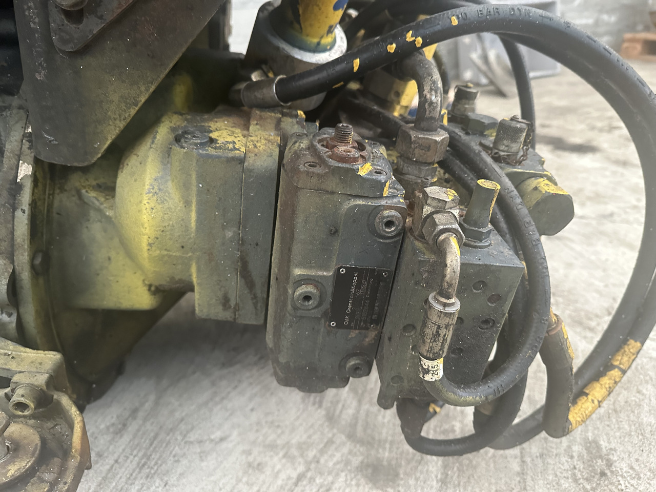 POMPA HYDRAULICZNA O&K 2403136 2460362 RH 5 6 - Bomba hidráulica de Máquina agrícola: foto 2 POMPA HYDRAULICZNA O&K 2403136 2460362 RH 5 6 - Bomba hidráulica de Máquina agrícola: foto 2