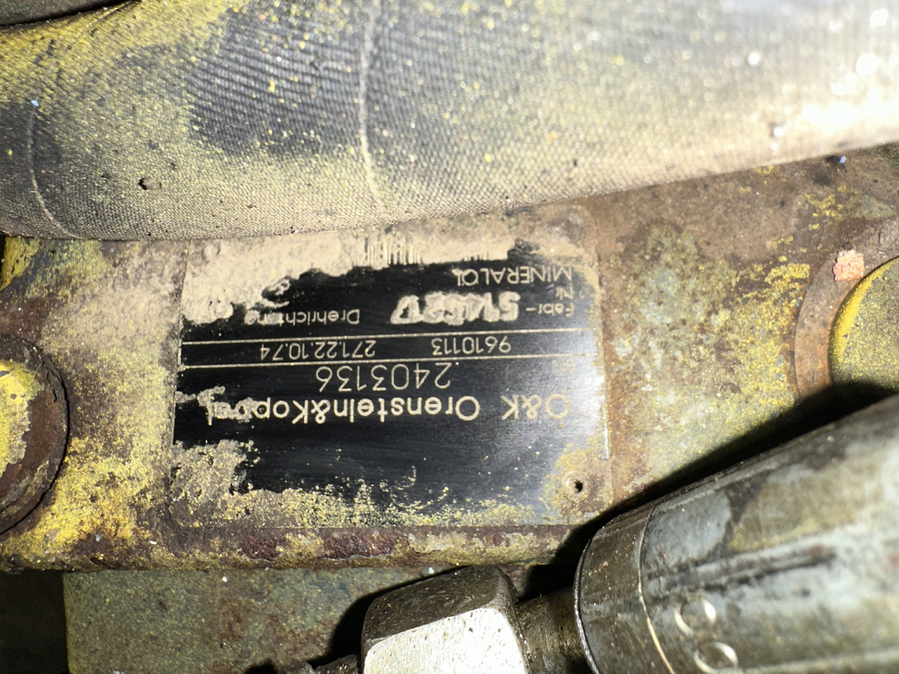 POMPA HYDRAULICZNA O&K 2403136 2460362 RH 5 6 - Bomba hidráulica de Máquina agrícola: foto 1 POMPA HYDRAULICZNA O&K 2403136 2460362 RH 5 6 - Bomba hidráulica de Máquina agrícola: foto 1