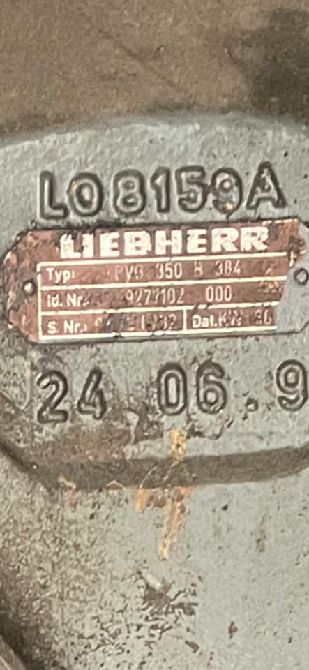 Przekładnia Liebherr PVG 350 B 384 , Liebherr L564 , L574 - Transmissão de Carregadeira de rodas: foto 1 Przekładnia Liebherr PVG 350 B 384 , Liebherr L564 , L574 - Transmissão de Carregadeira de rodas: foto 1