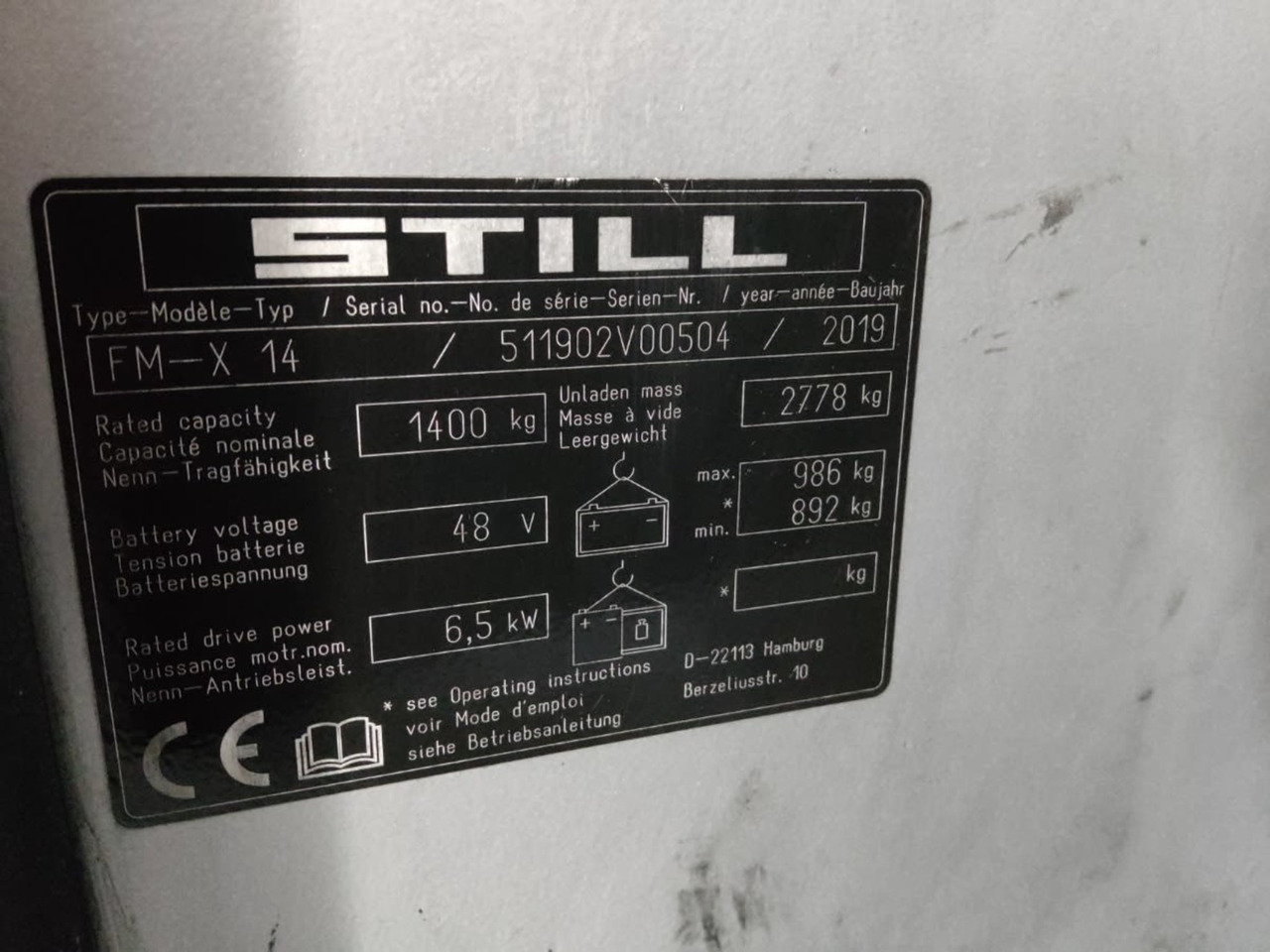 STILL FM-X14 - Empilhador retráctil: foto 2 STILL FM-X14 - Empilhador retráctil: foto 2